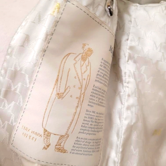 Authentic Maxmara madame 101801 coat sz 2 - Picture 4 of 12